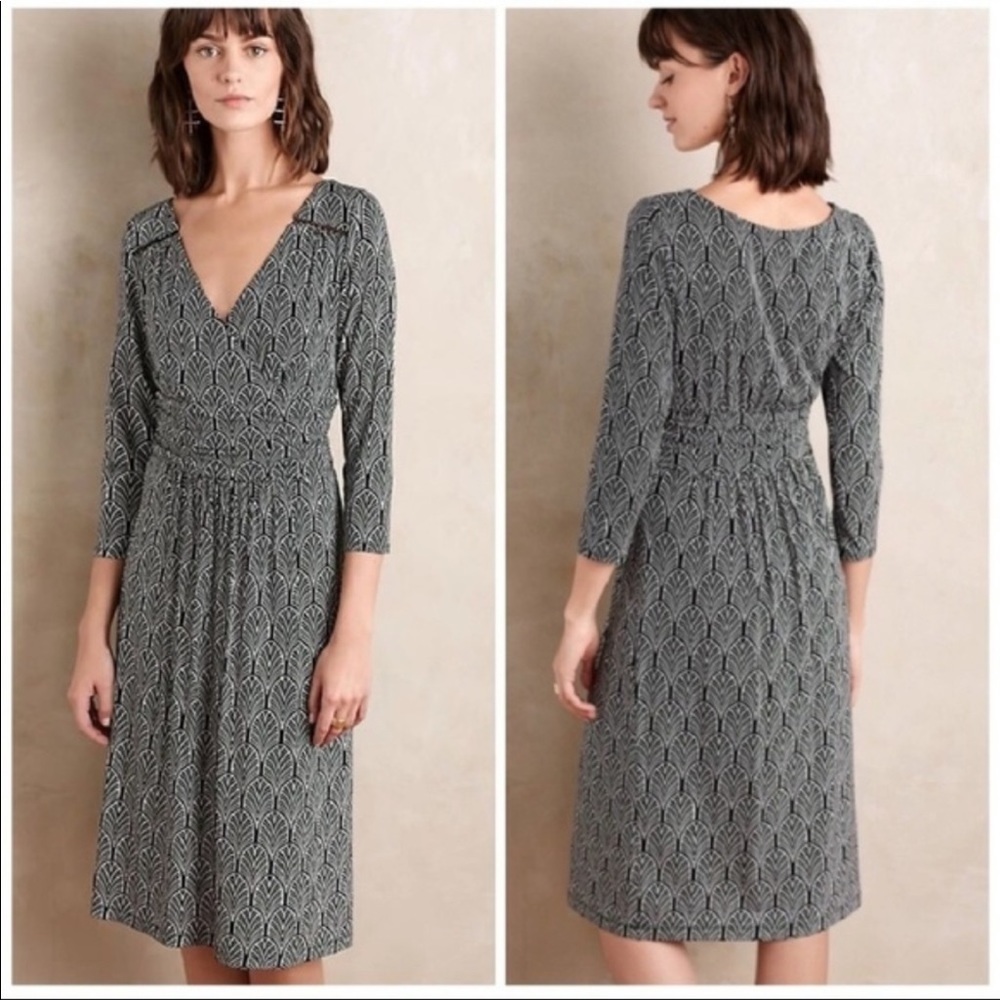 Anthropologie Maeve Galena Midi dress M